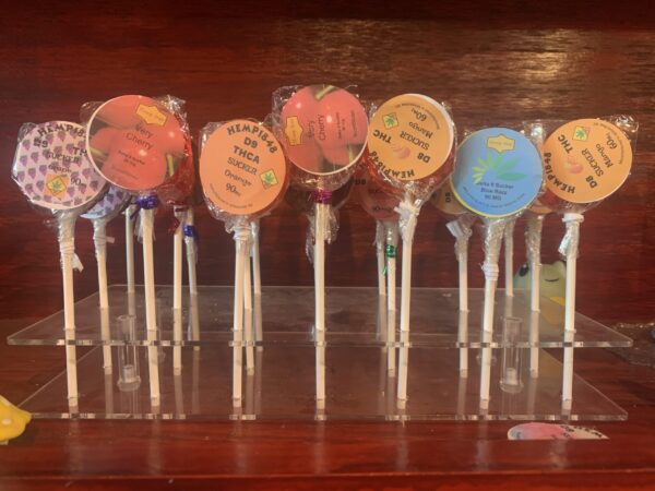 🍭 DELTA-8 INFUSED HIGH POTENCY LOLLIPOP SUCKERS 60 MG