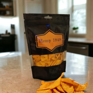 THC Cannabis-Infused Cheese Crackers